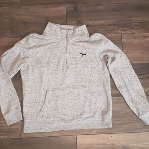 Victoria's secret Pink half zip sweatshirt
